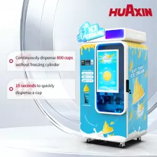 Automatico vending machine per gelato - Soluzione automatizzata per gelato 24 / 7